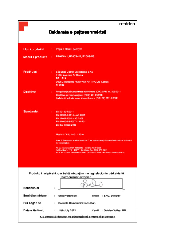 Certificados (Multilíngua)